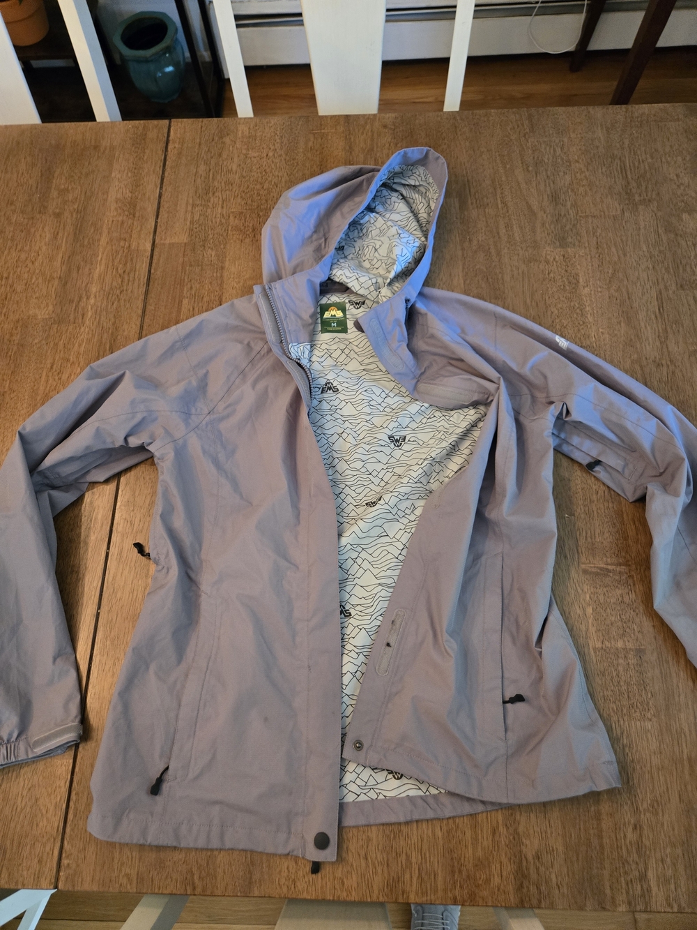 Eastern Mountain Sports Lavender Hooded Women's Ski Jacket